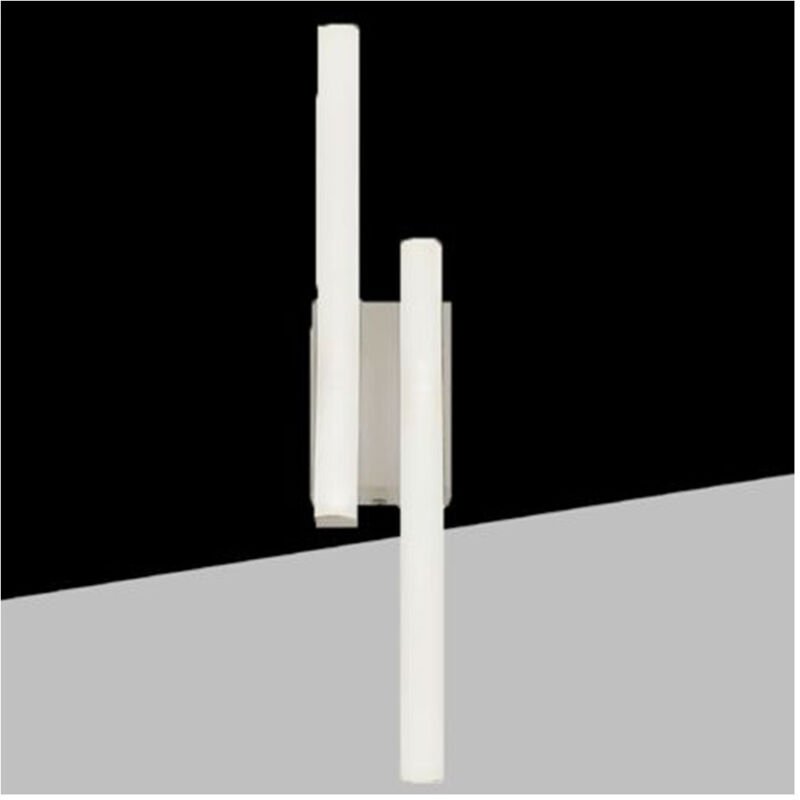 Trade Shop - APPLIQUE LAMPADA DA PARETE A LED 10W 800LM CCT IP20 DESIGN ONDA MODERNO BIANCO E26-3C -