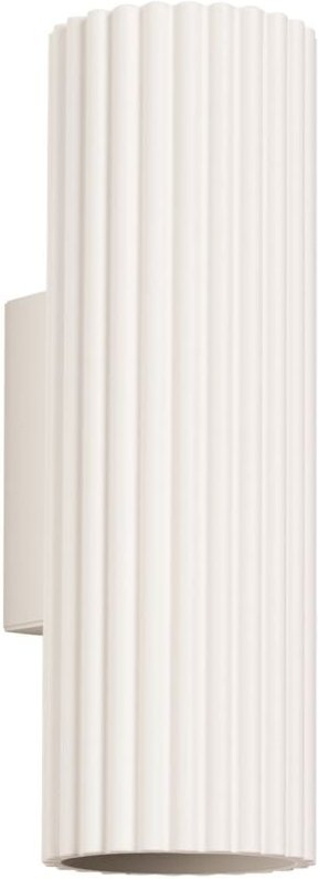 Wandlampe Bernstein 2 Gu10 Beige Alu Lumilo 16.435.53