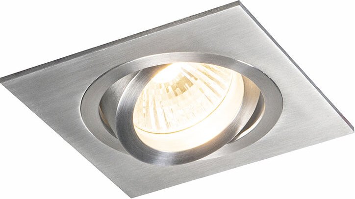 Smart Einbaustrahler Stahl inkl. WiFi GU10 neigbar - Lock 1