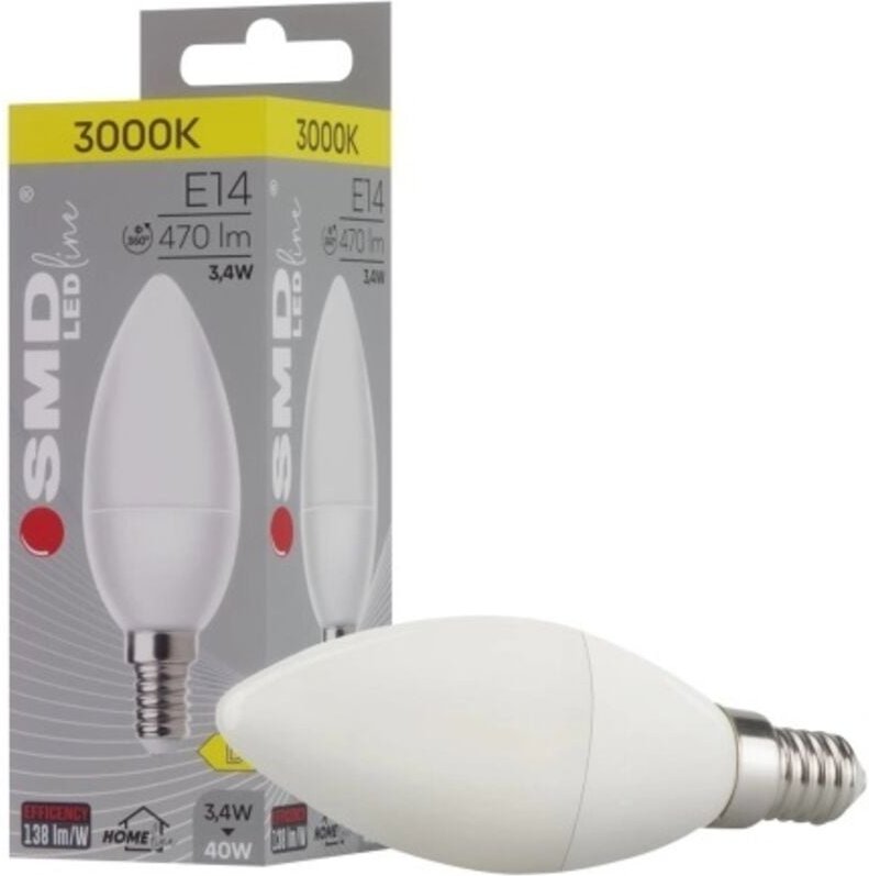 E14 Led Smd Ww C37 Kerzenlampe Homeline 0168 - Sd-Zar0168sl