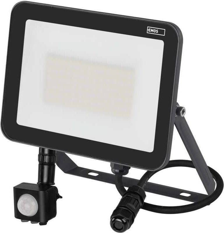 LED Strahler mit Bewegungssensor IP65 neutralweiß 50 W