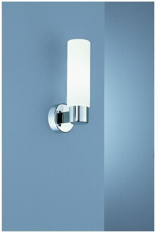 Wandanbauleuchte 40W chrom Leuchten Wandleuchten Beleuchtung Möbel Wohnen TOP