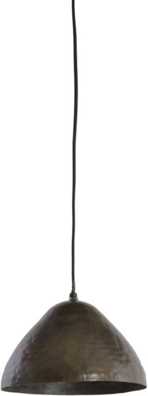 Hängeleuchte - Elimo - braun - metall - E27 - - Light&living