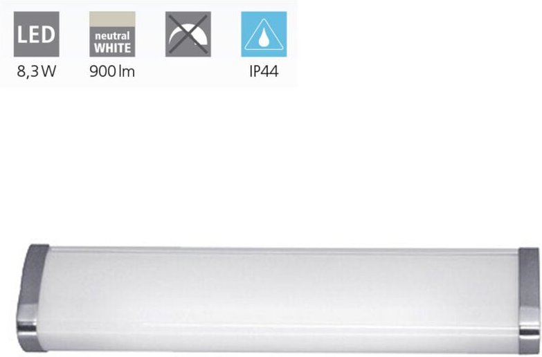 Led Wandleuchte Gita 2 weiß 35 x 7,5 cm neutralweiß Wandleuchten - Eglo