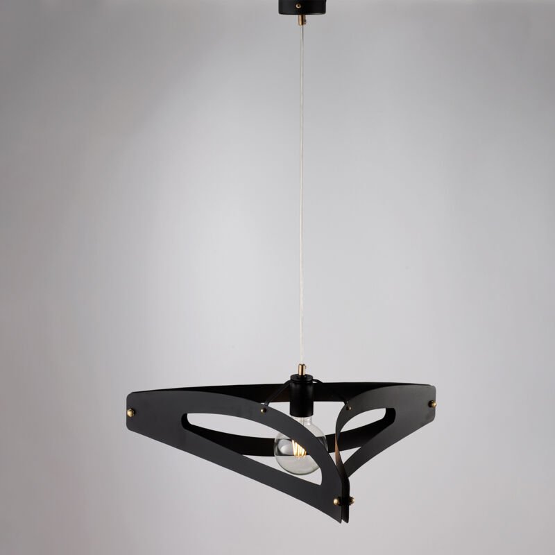 Malena – Aufhängung aus Metall und poliertem Chromaluminium mit integrierter LED und verstellbaren Elektrokabeln 115 – Ø...