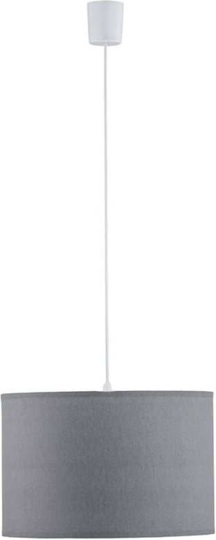 TK Rondo 50cm zylindrische Pendelleuchte Deckenleuchte Grau 3xE27