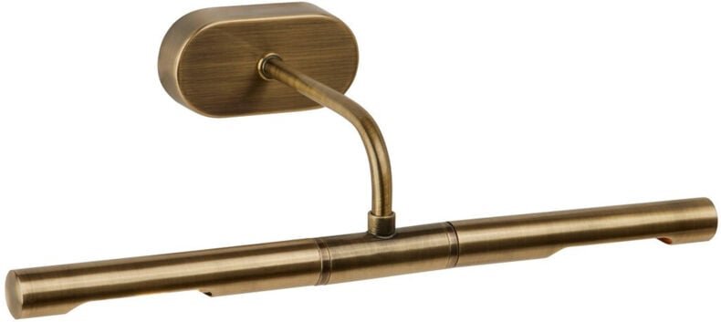 Searchlight Valencia Bilderleuchte Antik Messing Metall