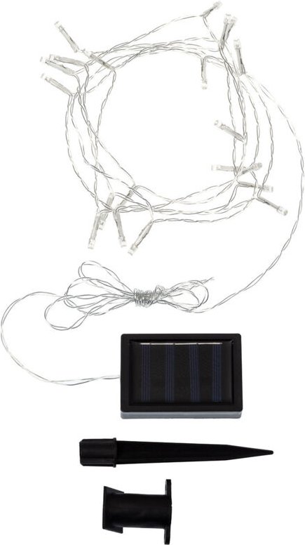 LED-Girlande Solar Aussen Lilac 2m 3000K Warmweiß