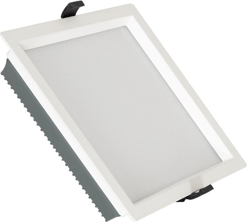 Efectoled - led Downlight Einbaustrahler 40W Eckig samsung Aero 130lm/W Mikroprismatisch lifud Ausschnitt 210x210mm 4000...