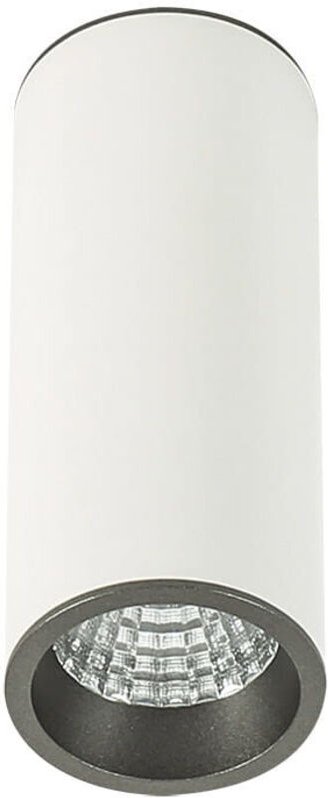 Moldes Italux LED Aufbaustrahler weiße Röhre SLC7391/7W 3000K WH+GR