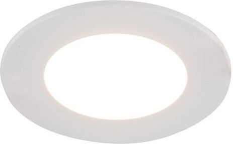 Einbauleuchte weiß inkl. Dim-to-Warm led 7W IP65 - Blanca