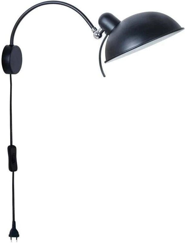 Candellux NORA 21-53602 schwarze Wandleuchte