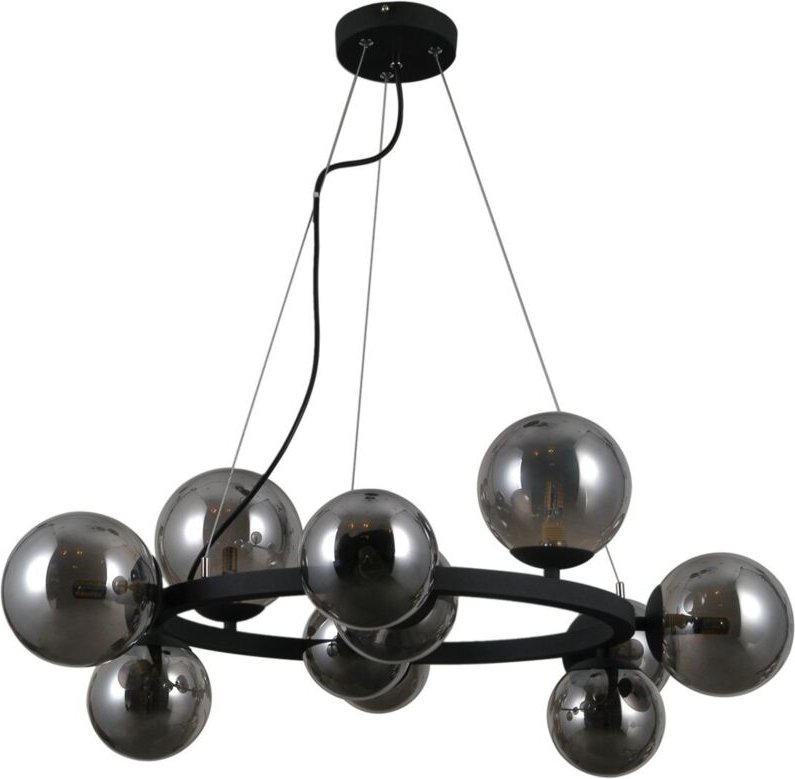 Italux - Montora Moderne 11-flammige Kugel-Pendel-Deckenleuchte, G9