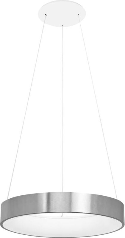 Sun@home circular Pendelleuchte, silber, 18,5W, 500lm, regulierbares Weißlicht (2200K-5000K), stufenlos steuerbar, dimmb...