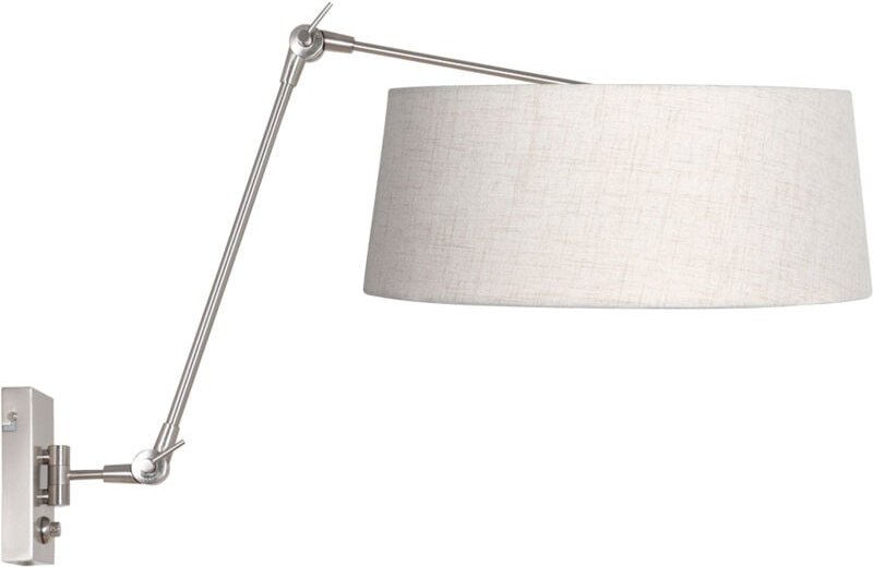 Steinhauer - wandleuchte - Prestige Chic - stahl - metall textil