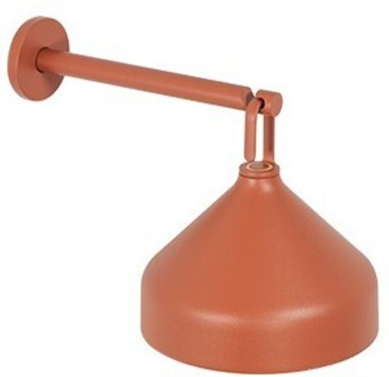 Zafferano AMELIE LED-Wandleuchte Terrakotta wiederaufladbar und dimmbar