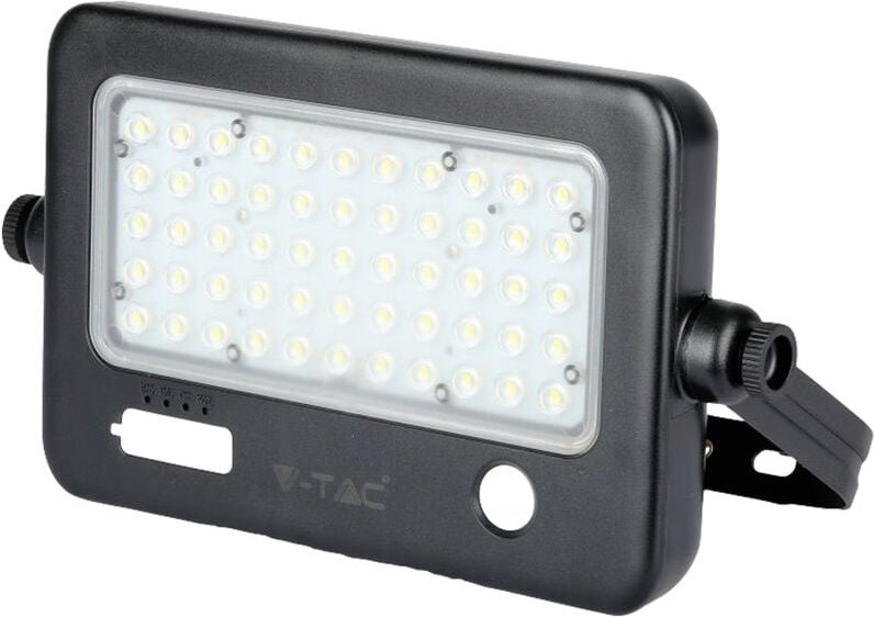 Vtac - v-tac 8674 VT-788-10 Solar-Gartenstrahler led 10.00 w Schwarz