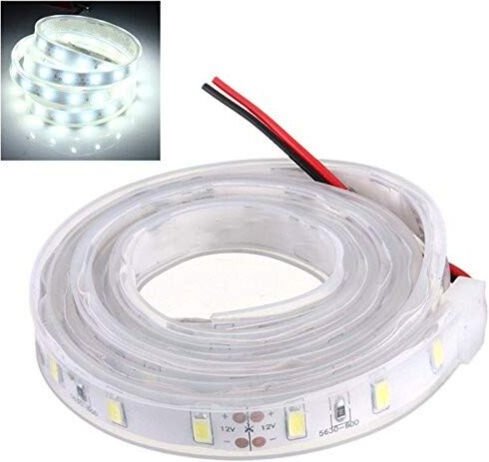 Ersandy - 5M 5630 smd led Silikonstreifen Licht Kaltweiß Wasserdicht 12V