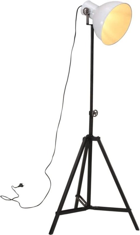 Stehleuchte 25 w Weiß 61x61x90/150 cm E27 Vidaxl