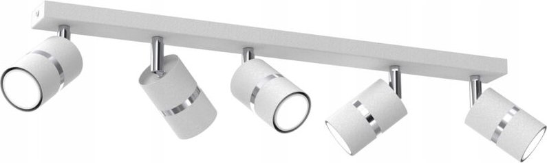 Thumbnail - JOKEYS Streifen-Deckenleuchte, verstellbar, 5x GU10, Weißchrom