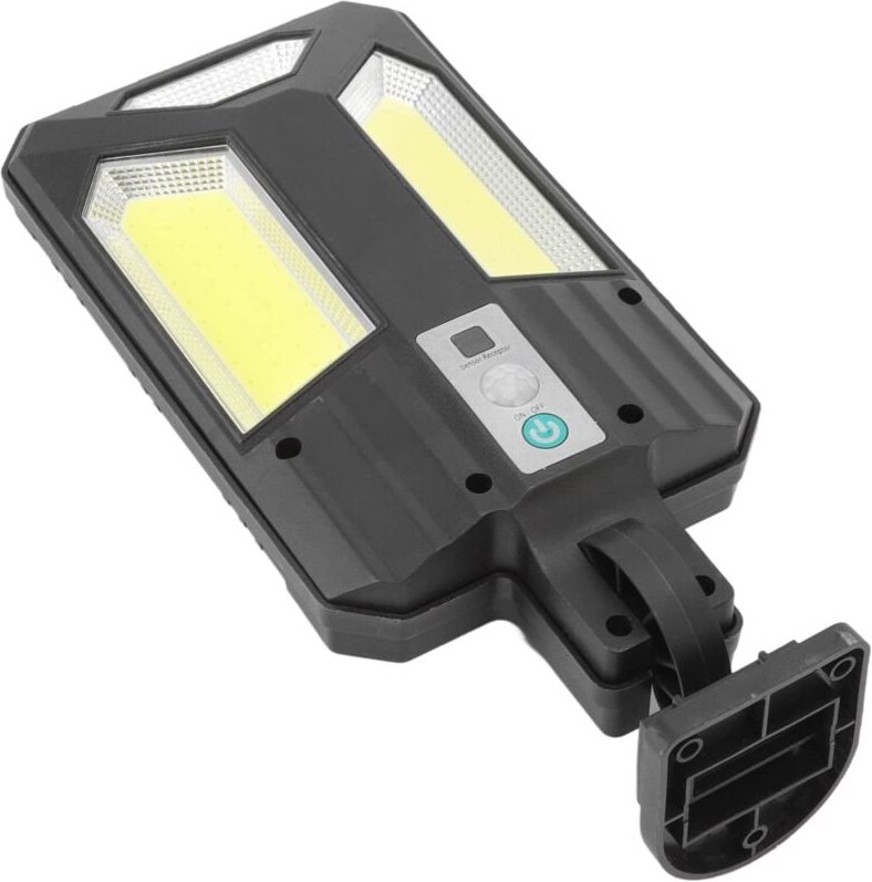 3000 lm 3COB Solar-Wandleuchte, wasserdichte Solar-Straßenleuchte für den Außenbereich