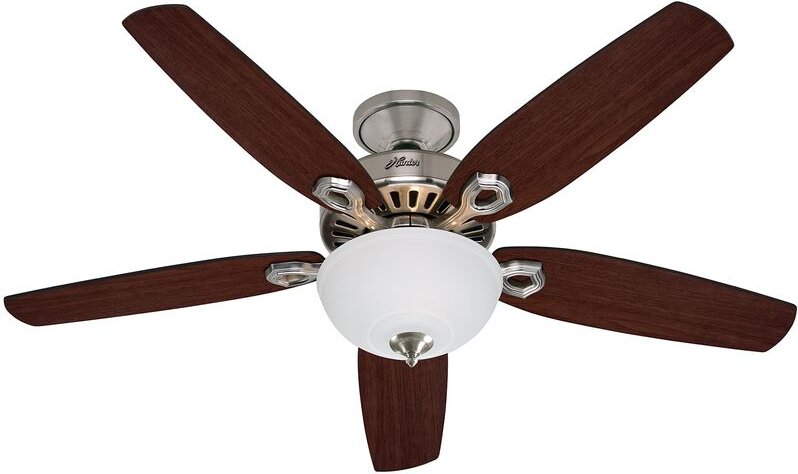 Deckenventilator Builder Deluxe Nickel mit Licht