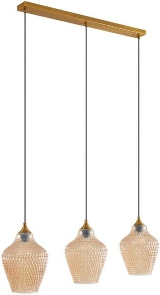 Pendelleuchte "Drakar" aus Glas für Wohnzimmer & Esszimmer von Lindby