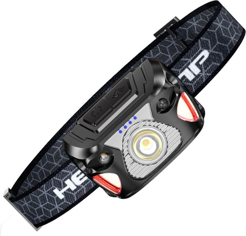 Wiederaufladbare LED-Stirnlampe, wasserdichte LED-Stirnlampe, multifunktionale LED-Stirnlampe, wiederaufladbare Stirnlam...