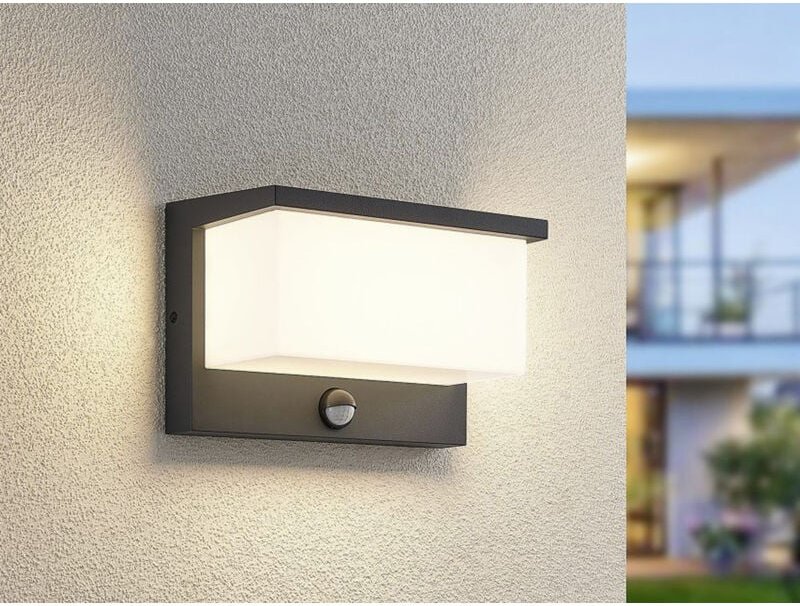 Trio Leuchten - led Außenwandleuchte nestos mit Bewegungsmelder, Breite 23cm