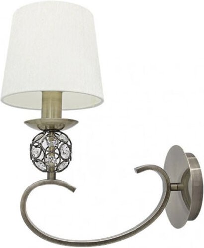 Fabrilamp Ordoñez Wandleuchte beige Schirm