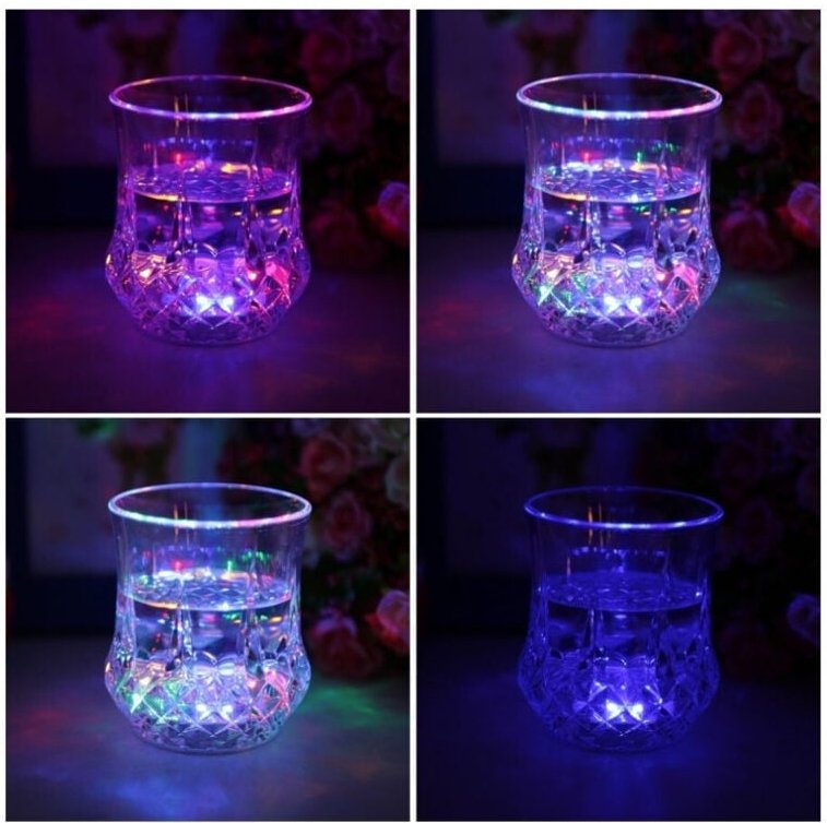 Trade Shop Traesio - Trade Shop - indutive rgb led cambia color mit versare liquid birra cocktail -