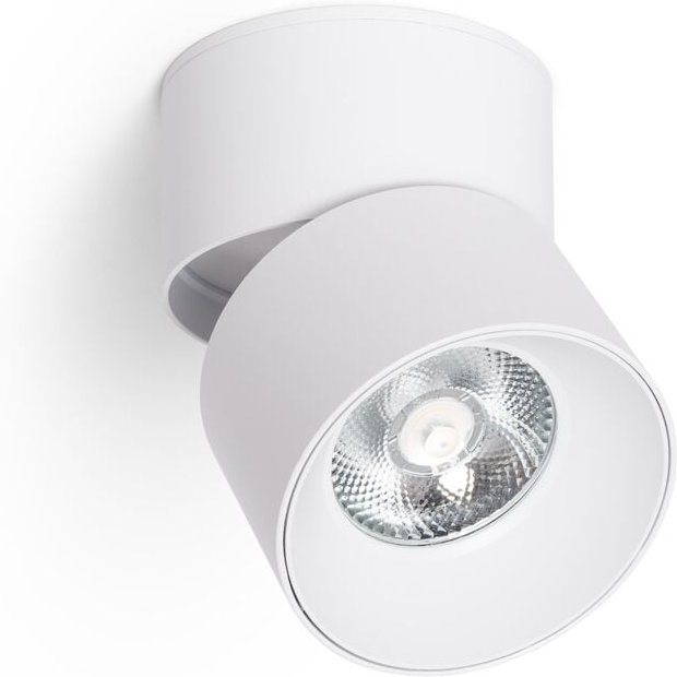 Ledkia - LED-Wandleuchte 15W Aluminium Rund Weiss New Onuba 5000K Kaltweiß