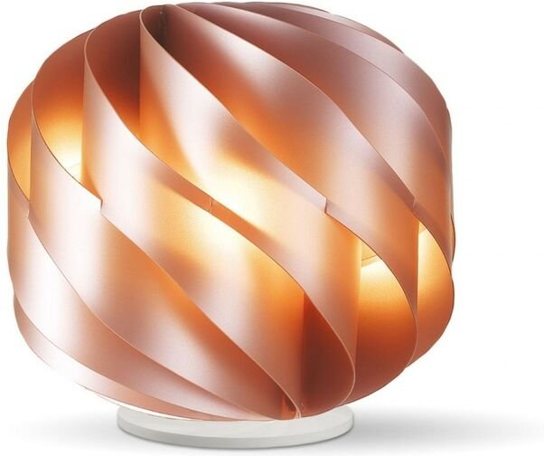 Lap Kupfer Tischlampe aus Kunststoff Cm. 25 x 24 Std