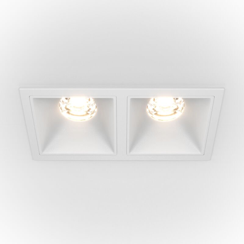 Alfa led Twin Einbaustrahler Weiß, 1100lm, 4000K - Maytoni