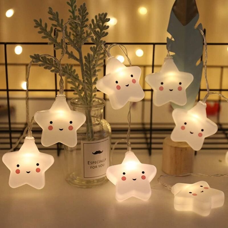 Baby Kinder niedliche Lampe Schlafzimmer Licht Flur Dekoration kleines Nachtlicht Halloween Weihnachten Urlaub Lichterke...