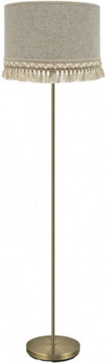 Fußsalon Vera 1xe27 Leder/beige 163x40x40 cm