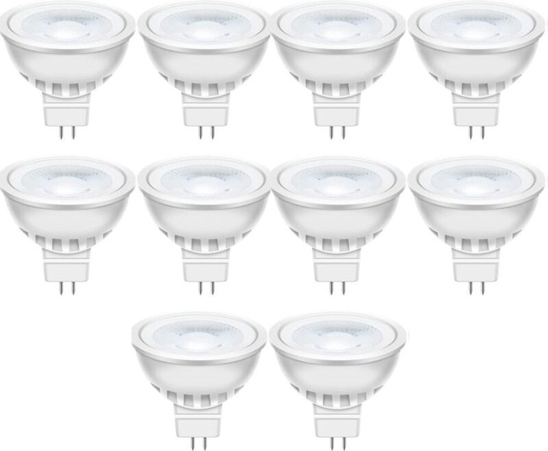 GU5.3 led warmweiß MR16 LED 5W Lampe 12V, 50 Watt ersetzt, 2700K Warmweiß 38° Abstrahlwinkel LED Spot MR16, 560Lm AC/DC ...