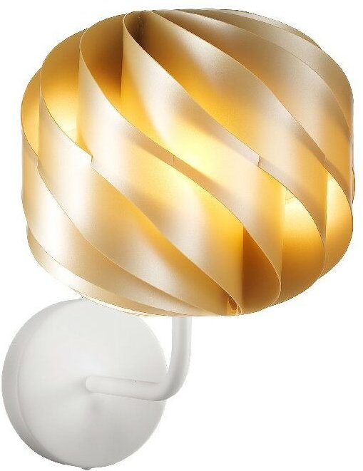 New Gold Wandleuchte aus Metall Cm. 25 x 28 x 34 Std