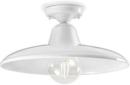 RETRO' B&W C2333, Deckenleuchte Keramik Deckenleuchte, Ferroluce