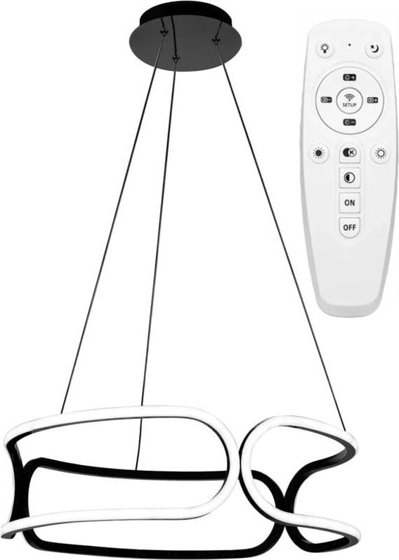 Toolight - deckenleuchte led APP790-CP trio black