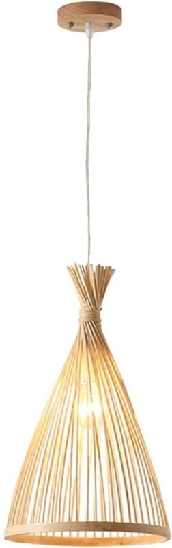 Chinesisches Restaurant, Kronleuchter aus Bambusgeflecht, kreative Persönlichkeit, einfacher japanischer Kronleuchter au...