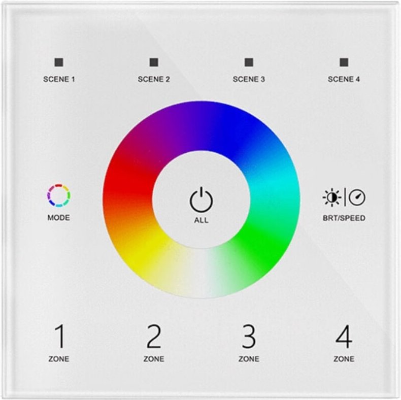 Efectoled - Dimmer Master dmx Touch rgb 4 Zonen rgb