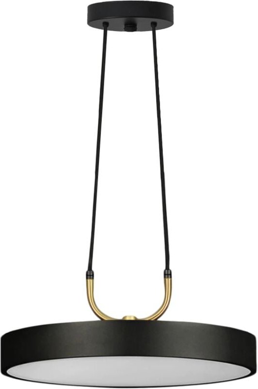 REA - hängelampe APP947-1CP round black 30cm