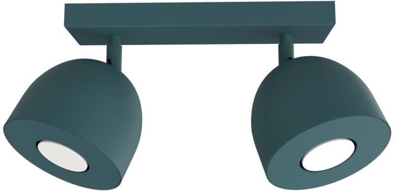 Thumbnail - Campanella plafoniera X2 monocolore opaco