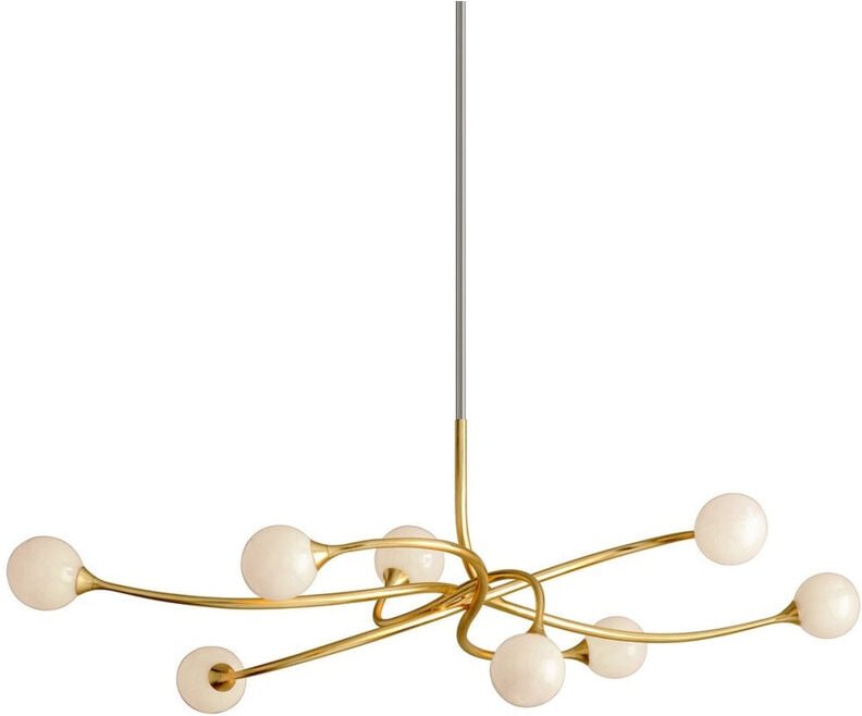 Signature 8 helles lineares Blattgold, Glas