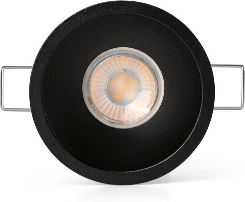 FLAC Einbauleuchte Schwarz IP20 MR11 GU10