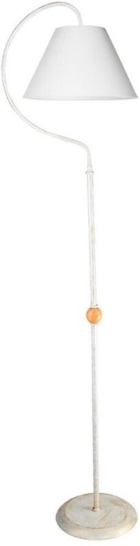 Geo ASZ1043 Stehlampe mit weißem Stoffschirm