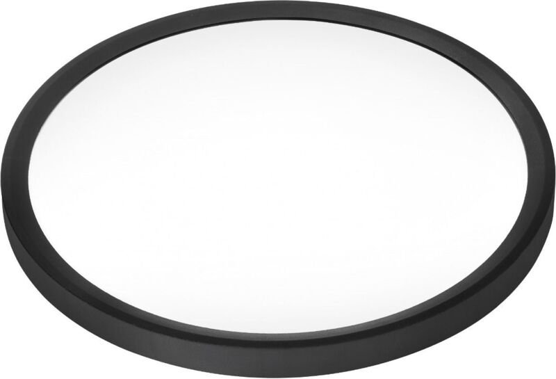 LED-Flächenleuchte rund Oberfläche 32W 3000-6500K Schwarz 400mm