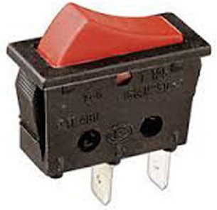 Electro Dh - 11.400.IL/NV Beleuchteter einpoliger Faston ON-OFF-Schalter Farbe Schwarz und Grün 8430552016419