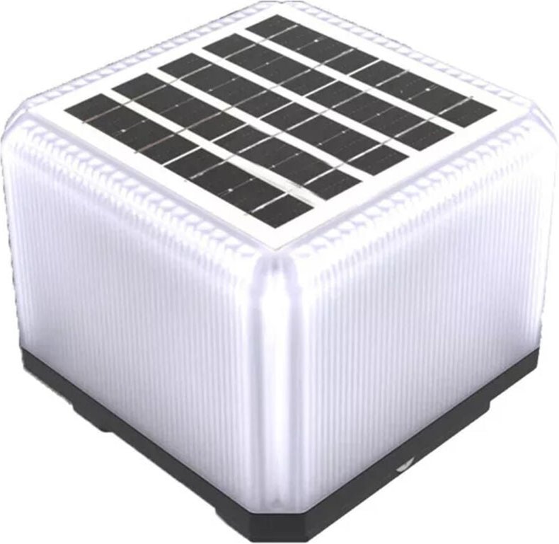 Trade Shop - copy of LAMPADA FARETTO SOLARE A LED DA ESTERNO 60LM CCT CALOTTA IP65 DA GIARDINO VIALI ZQ100-3C -